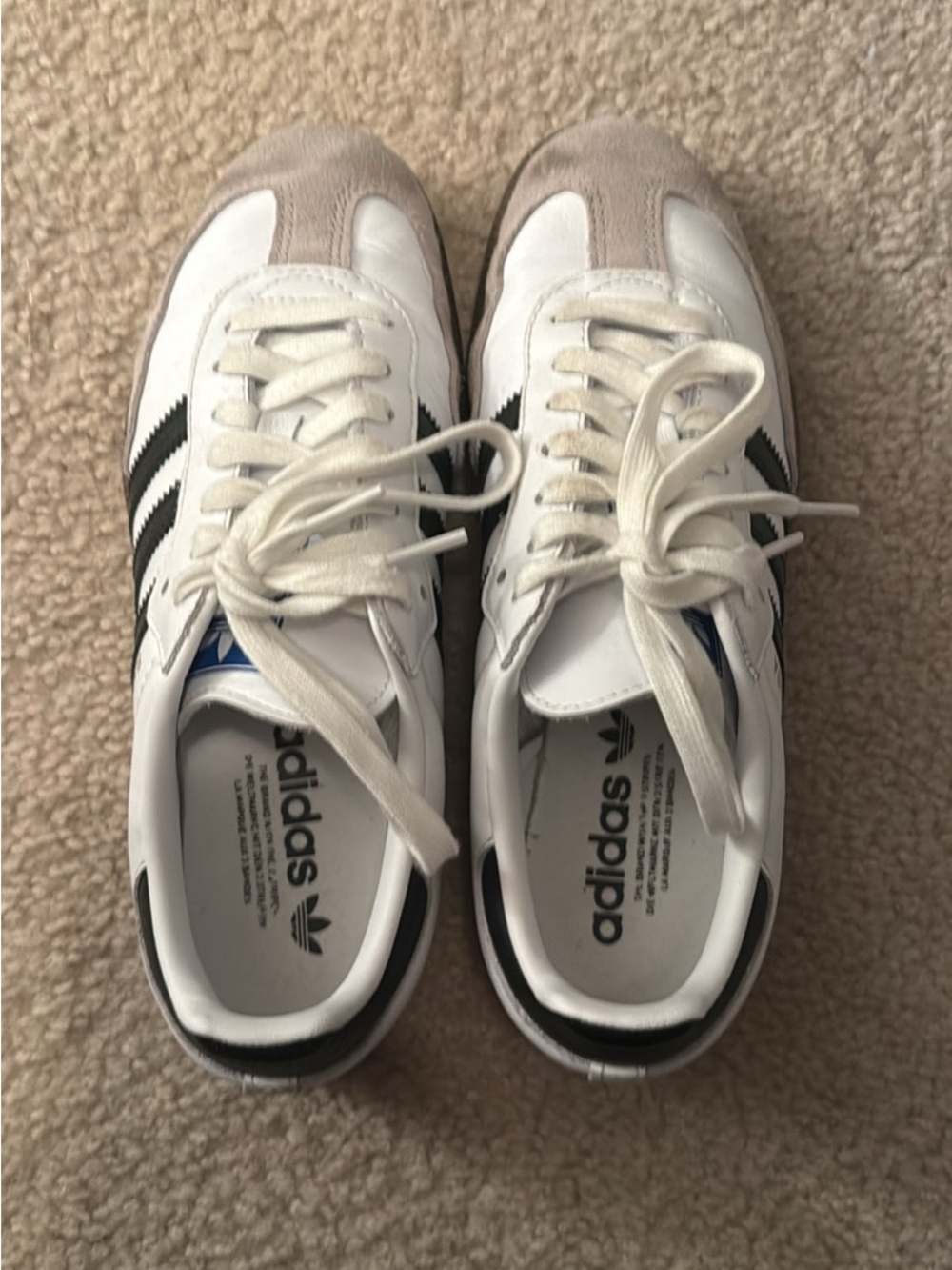 adidas samba kids 6.5/ womens 8.5